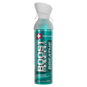 Boost Oxygen® Kosttillskott med syre Mentol-eukalyptus – 10 liter