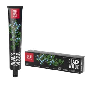 Splat Blackwood tandkräm med aktivt kol, 75 m