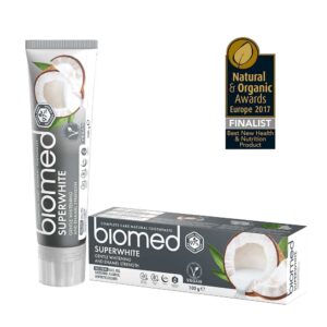 Biomed Superwhite tandkräm med kokos, 100g