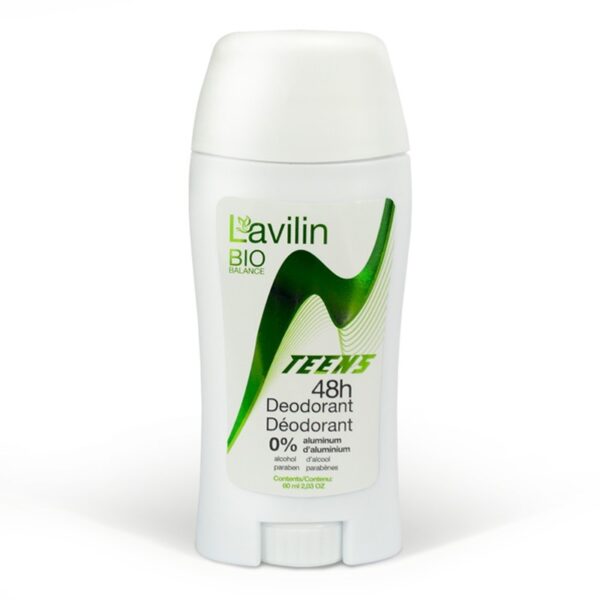 Lavilin deodorant stick för ungdomar 48h, 60 ml
