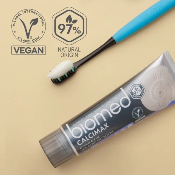 BIOMED Calcimax 97 % tandkräm för emaljåterställning 100 g