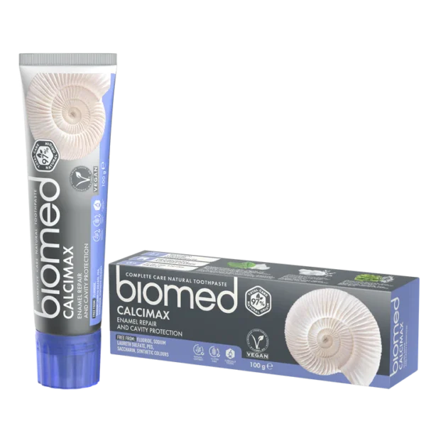 BIOMED Calcimax 97 % tandkräm för emaljåterställning 100 g - Bild 2
