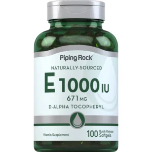 Vitamin E 1000 IU 100 Snabbverkande gelékapslar ,naturell